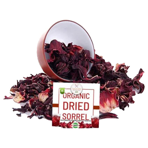 100% Organic Jamaican dry Sorrel - hibiscus flower