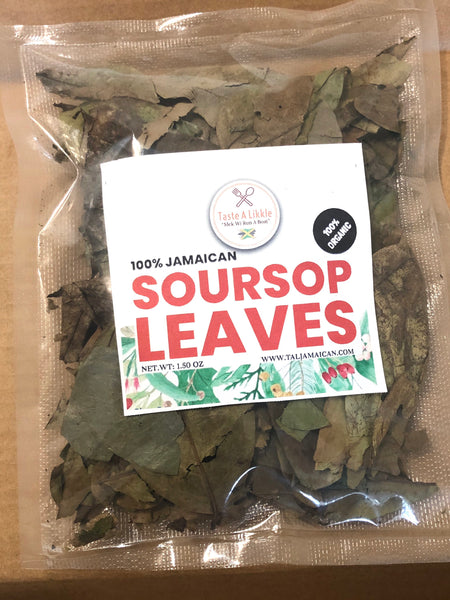100% Organic Soursop Leaves