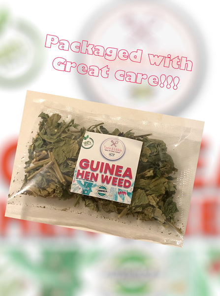 Organic Guinea Hen Weed Net Wt. 1 oz