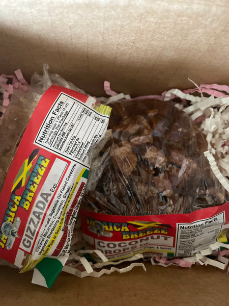 Jamaican Treats ( Snacks) Box