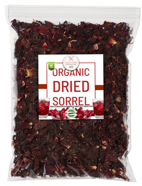 100% Organic Jamaican dry Sorrel - hibiscus flower