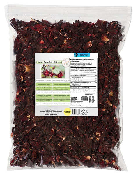 100% Organic Jamaican dry Sorrel - hibiscus flower