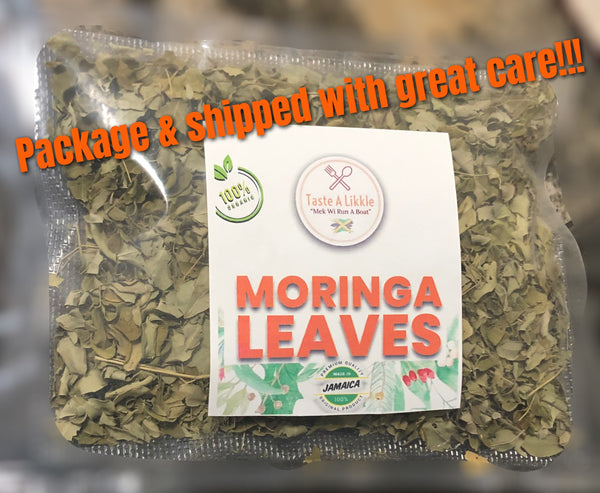 100% Jamaican Organic Moringa Leaves (Tree of Life)