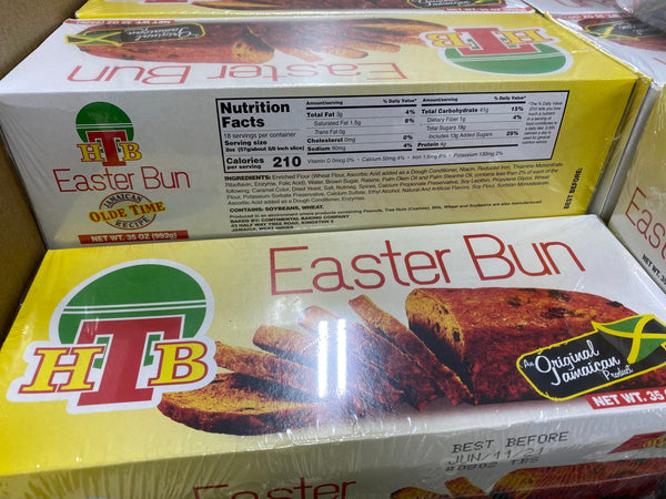 Jamaican Easter HTC Spice Bun & Tastee Cheese Combo
