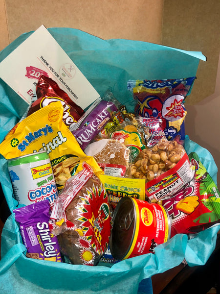 Jamaican Treats ( Snacks) Box
