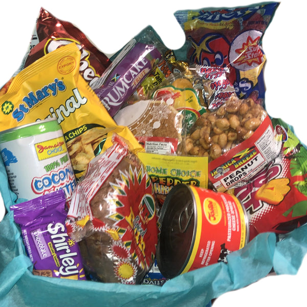 Jamaican Treats ( Snacks) Box
